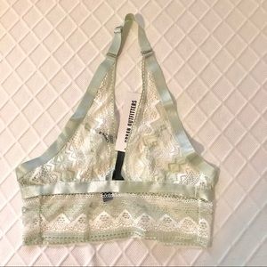 Sea Foam Lacey Bralette 🤍